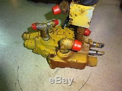 leaking hydraulic control valve skid steer new holland|skid steer control valve repair.